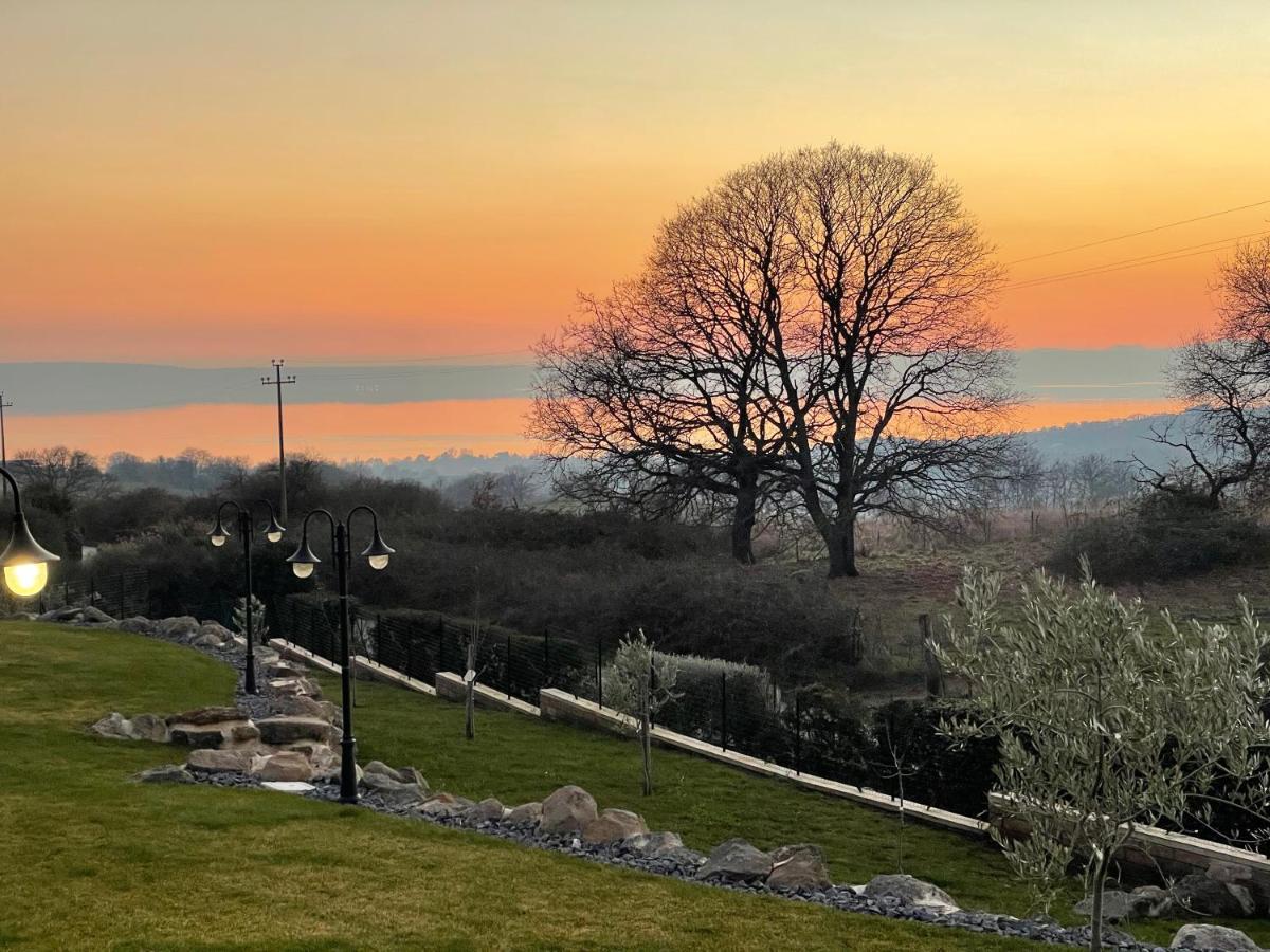 Villa "Lago Blu" Vista Lago Di Bracciano, Con Vasca Idromassaggio Esterna Trevignano Romano Εξωτερικό φωτογραφία